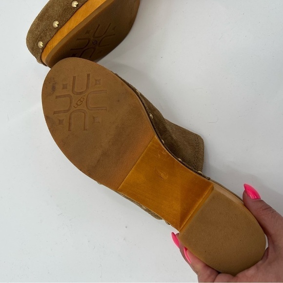 Ugg suede brown clogs size 9 - Picture 7 of 9